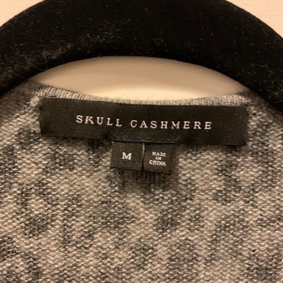 Skull Cashmere Long Sweater - Picture 2 of 6